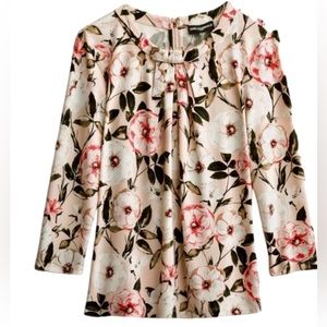 KARL LAGERFELD PARIS NWT VIANNE BOW KNIT TOP